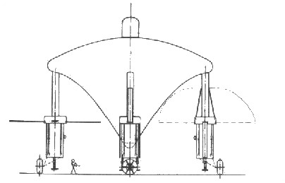 Figure 4 - Engineering depiction of the spacecraft